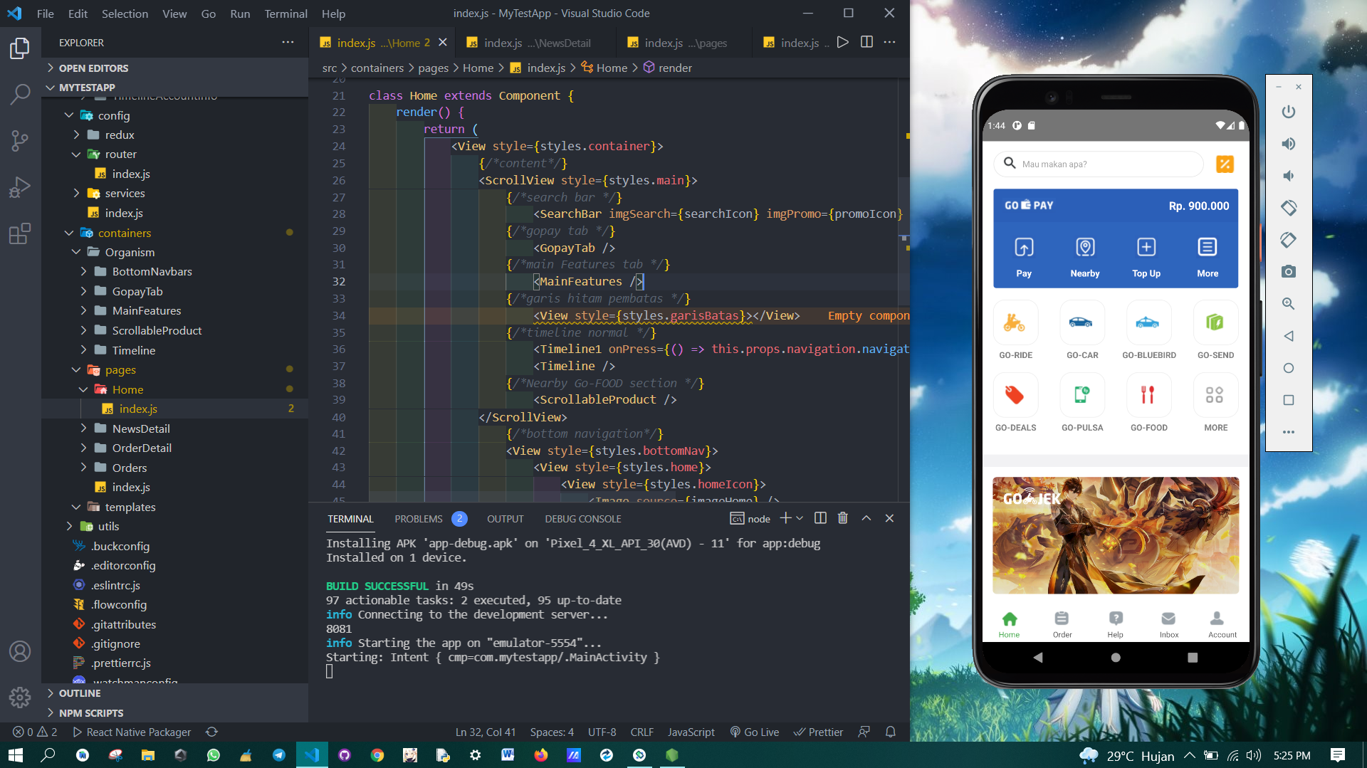 Gojek mobile app img 1