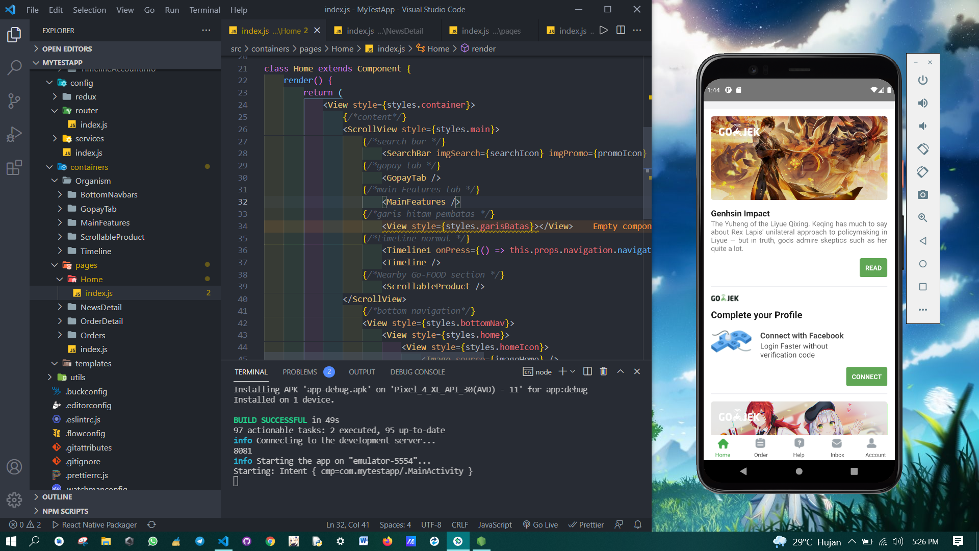 Gojek mobile app img 2
